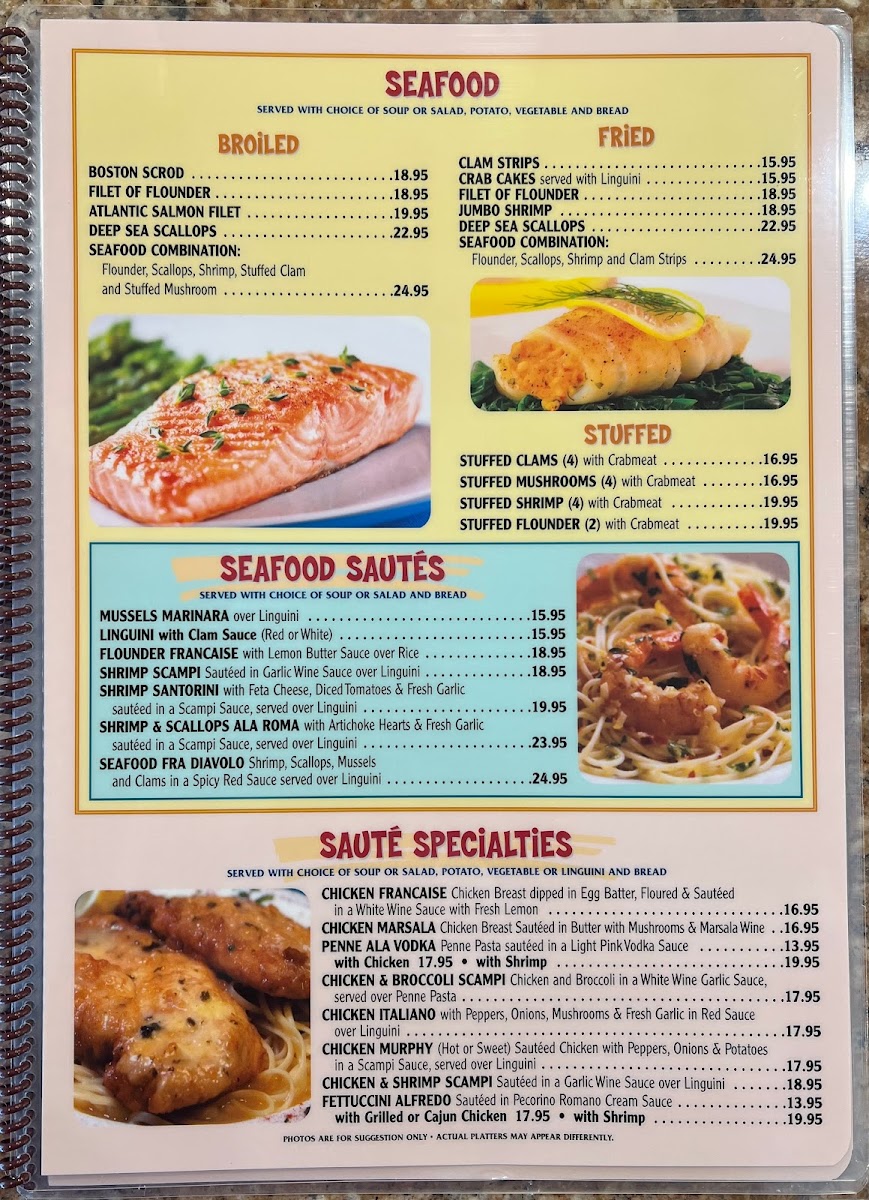 Toms River Diner Menu - Image 2